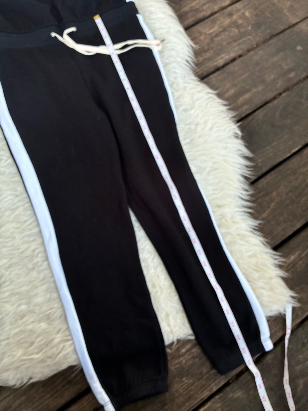 🌺NWT N:philanthropy DELHI jumpsuit black with white side stripe retails $308🌺 - Picture 8 of 11
